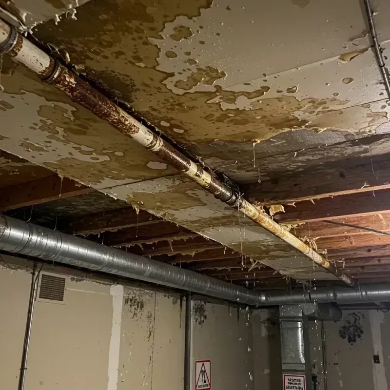 Ceiling Water Damage Repair in Rib Mountain, WI